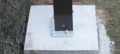 Metallschuhe f&uuml;r Alucarports